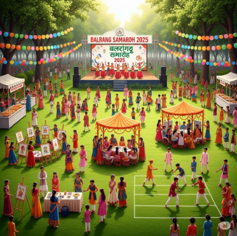 Balrang Samaroh 2025 Pratiyogita